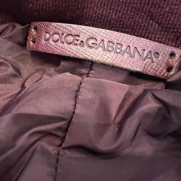 Dolce Gabbana Burgundy Hooded Jacket - Picture 4 of 6